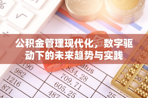东昌府公积金管理现代化，数字驱动下的未来趋势与实践