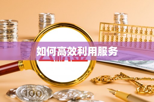 东昌府如何高效利用服务
